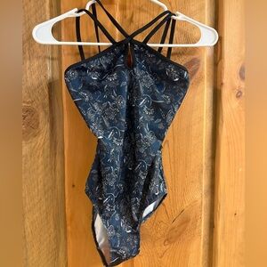 Eleve Dancewear Paisley Key Hole Leotard